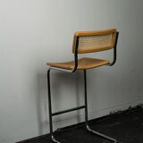 Bar stool S32 Cesca by Marcel Breuer 1970