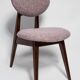 Chaise champignon violette milieu du siècle type 200/128 par Juliusz Kedziorek