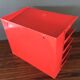 Red vintage vintage metal sorter