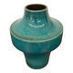Vase bleu en terre cuite vernissée Germany ref 360.020