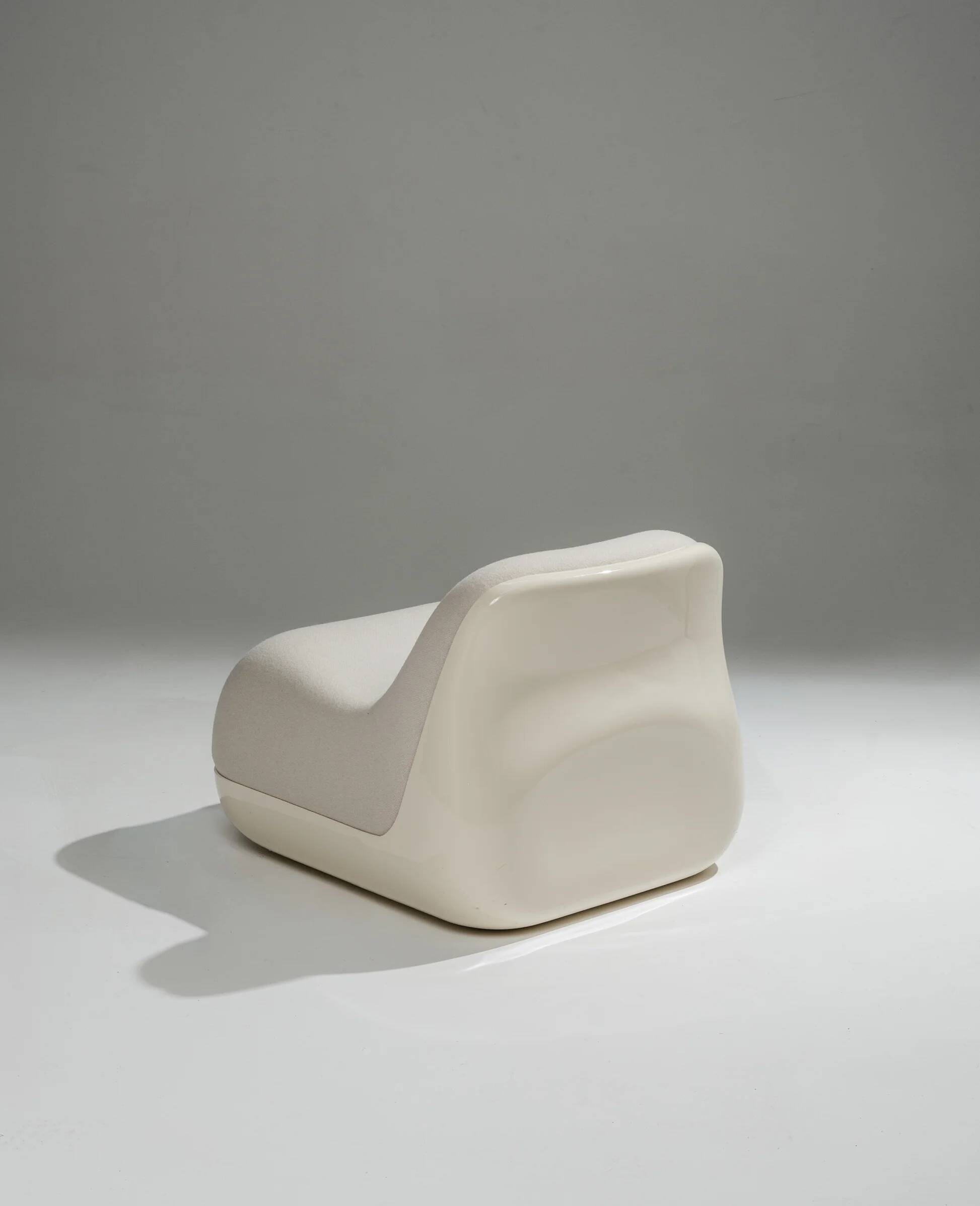 Pair of 'Jumbo' armchairs, Rosselli, Saporiti, 1970s