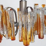 Murano glass chandelier by Carlo Nason for AV Mazzega, Italy 1970