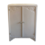 Buffet 50s raw wood & ice brown