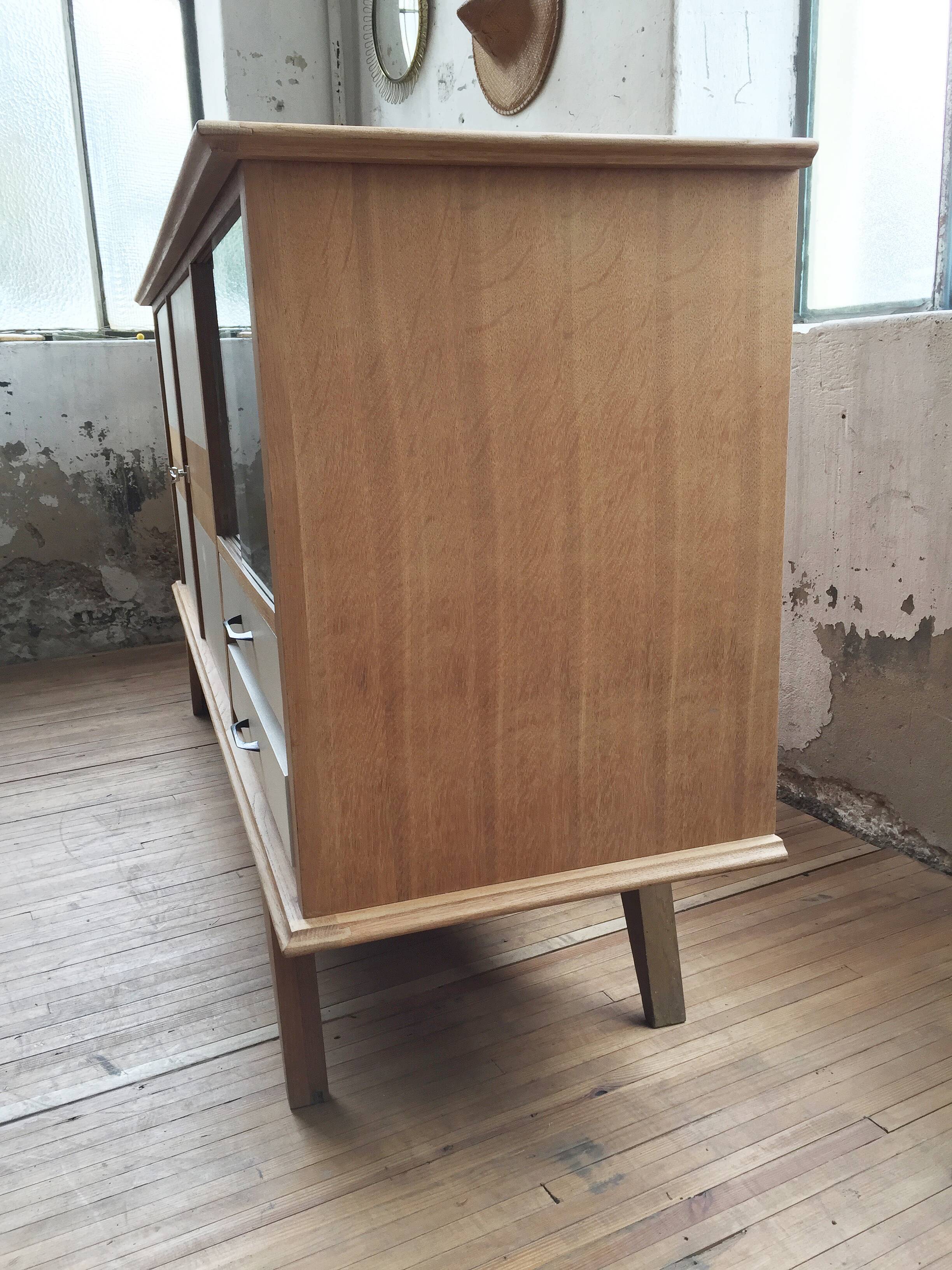 Enfilade vintage beech and white