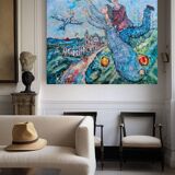Peinture Le matin des energies - Yvan Philmer