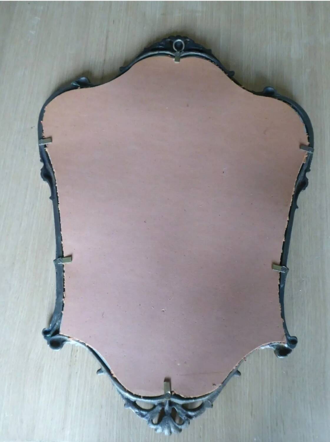 Bronze framed mirror