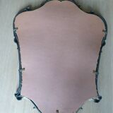 Miroir à encadrement en bronze