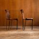 Stackable chairs by Raoul Guys, France 1950s