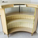 Vintage cocktail bar - formica and teak - 1970