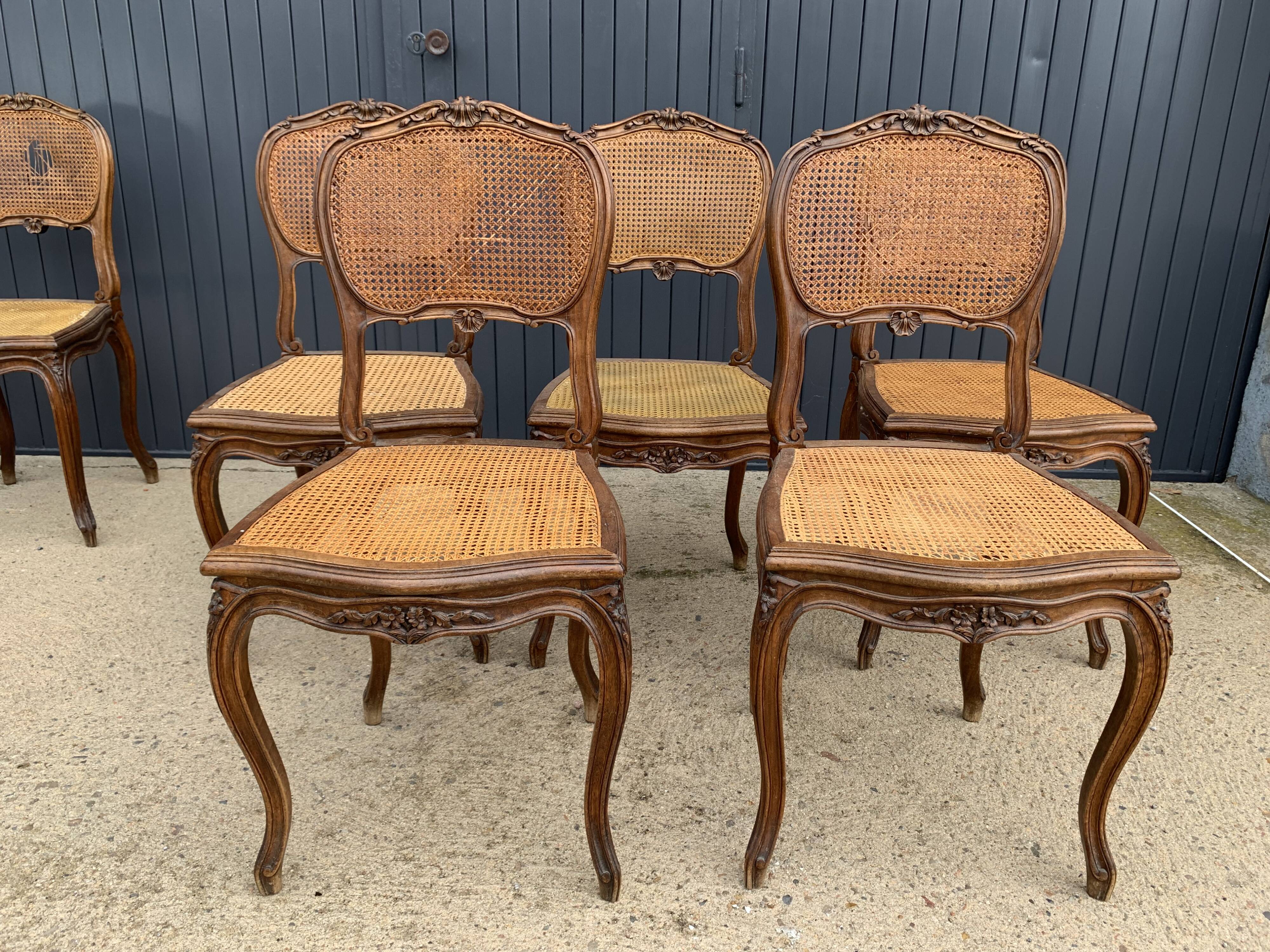 Louis XV chairs