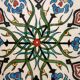6 assiettes murales turques vintages