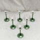 Set of six Riesling wine glasses from the 1970s, dimensions: H-17 cm-D-6.5 cm-