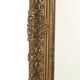 Large Gold Baroque Style Mirror Gilded Frame Acanthus Flowers 110cm