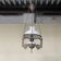 Antico lampadario, stile Liberty, con saliscendi