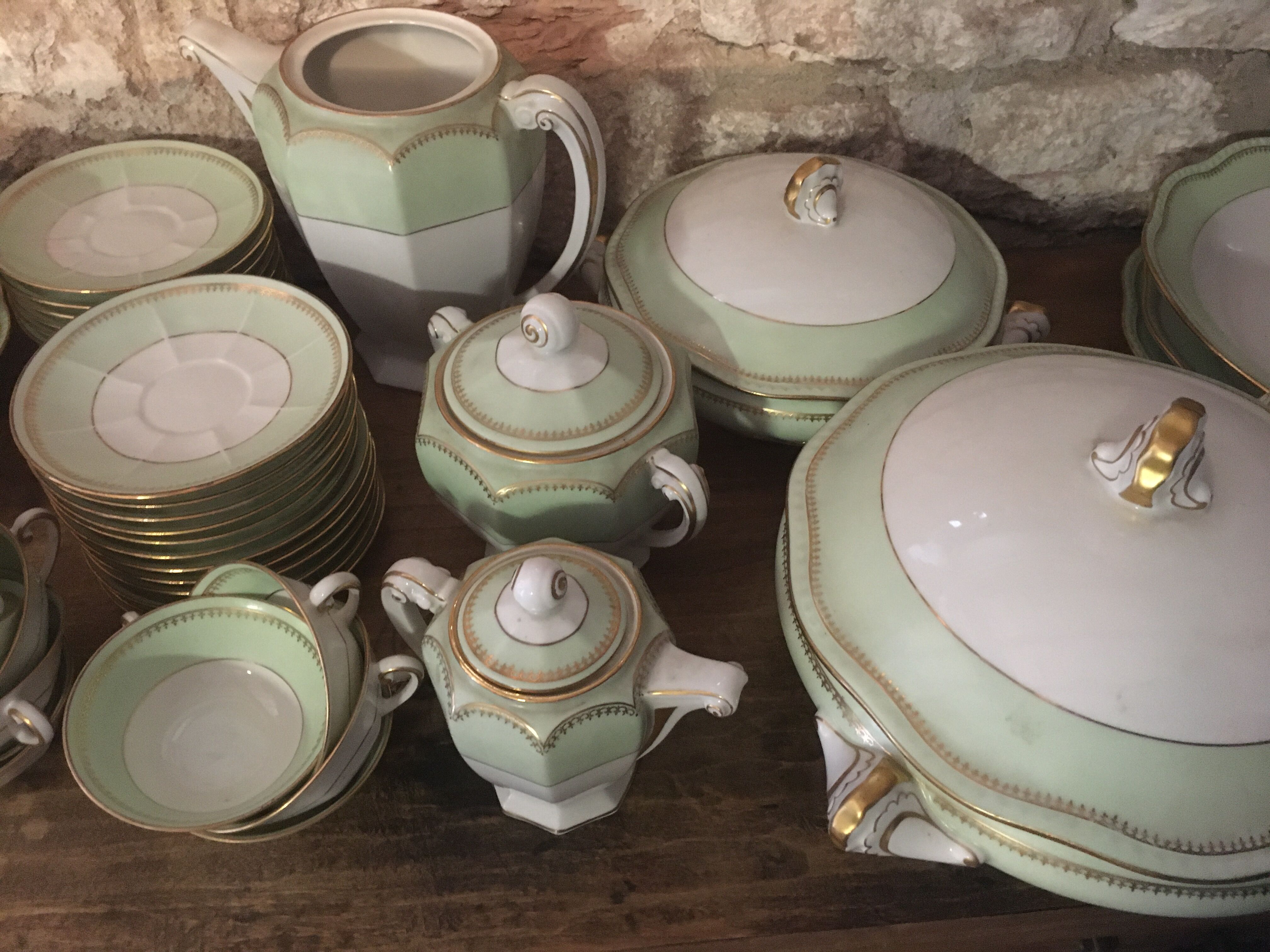 Limoges porcelain service "Nardon/Lafarge"