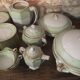 Table service in Limoges porcelain "Nardon/Lafarge"