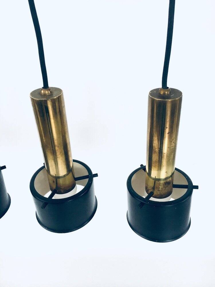 Italian pendant lamps, Italy, 1960s, set of 4