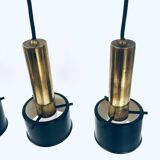 Italian pendant lamps, Italy, 1960s, set of 4