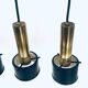 Italian pendant lamps, Italy, 1960s, set of 4