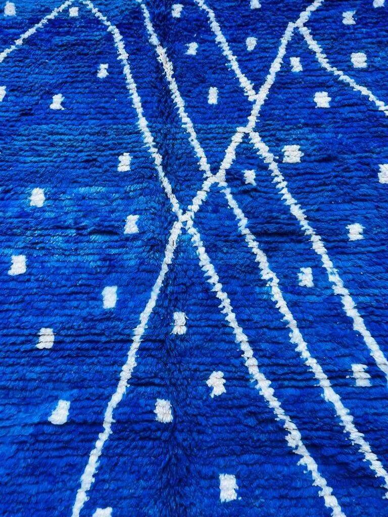 Handmade wool rug from Morocco 2.5 x 1.5 m