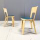 Model 66 dining chairs by Alvar Aalto for Artek, 1960s