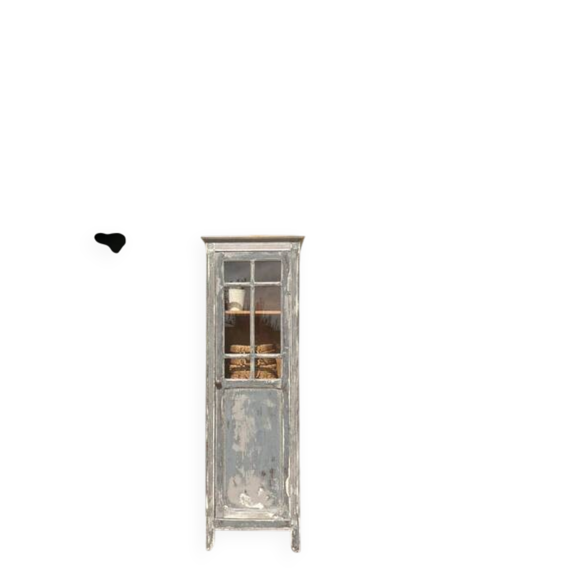 Petite armoire vitrée vintage « Simone »