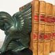 Paire de serre livres Pégase Max Le Verrier