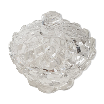 Crystal drageoir - glass plate