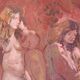 Antoni Munill - 'Mujeres' - Deux figures féminines évocatrices
