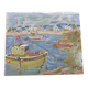 Oil "Fishing boats at Port Le Guilvinec"