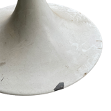 Table design foot tulip top marble