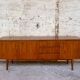 Vintage TV/hi-fi cabinet sideboard