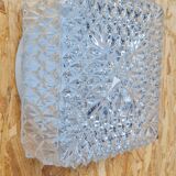 Chiseled glass ceiling lamp