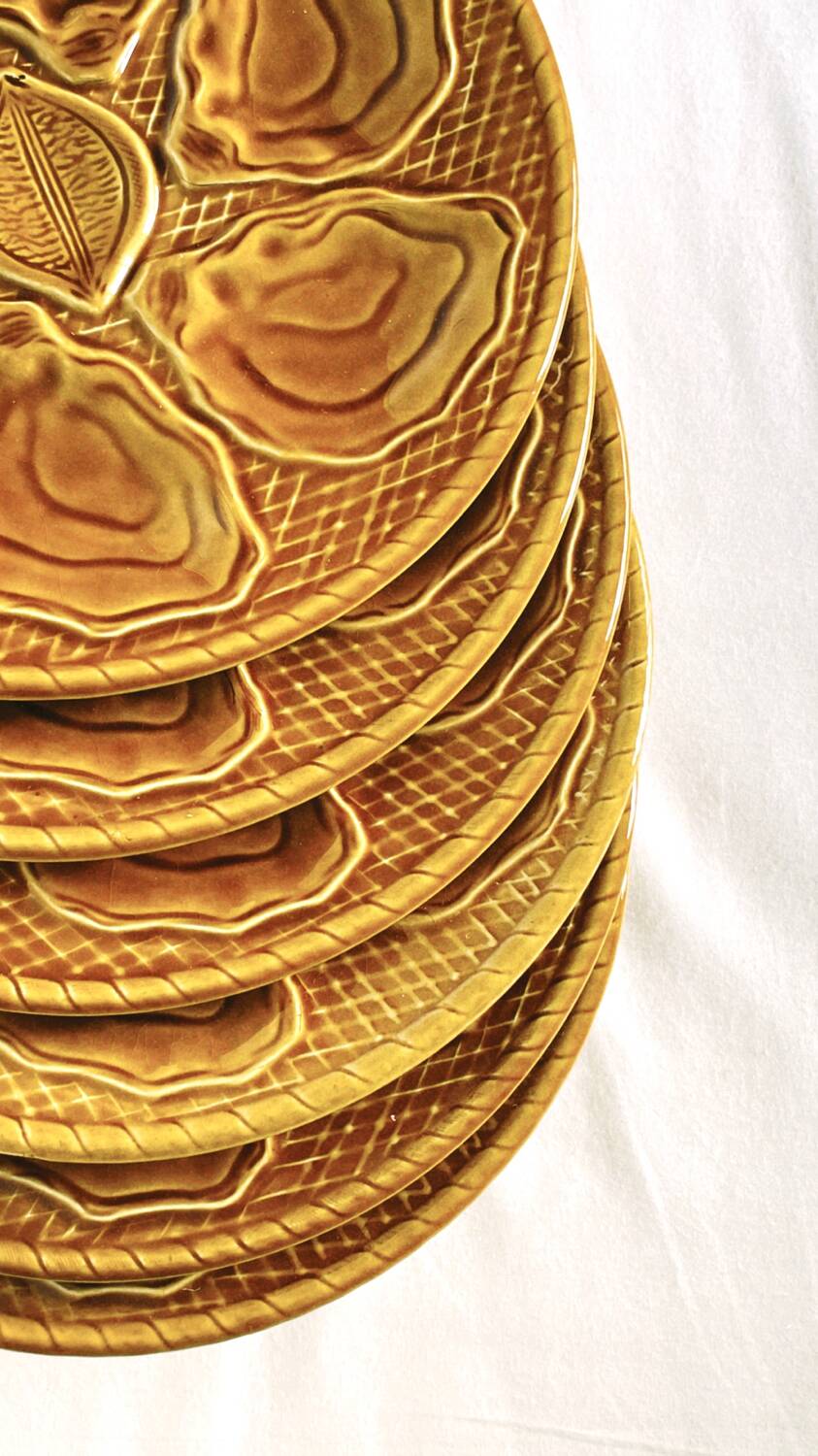 6 oyster slip plates