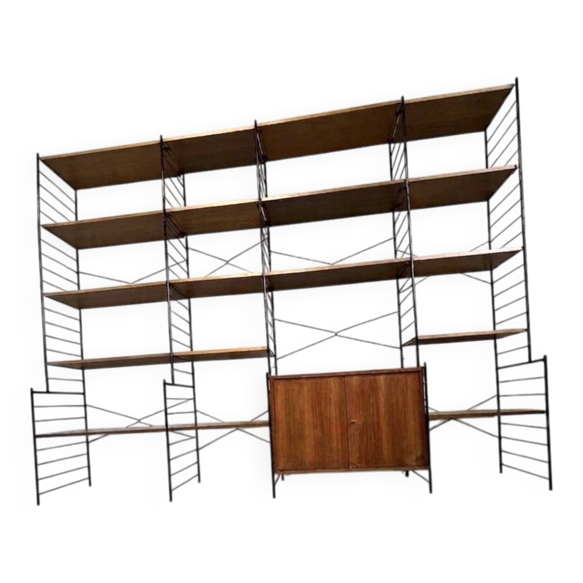 Mid-century wall etagere WHB 1960