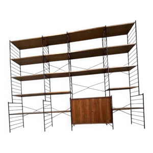 Midcentury Etagère murale