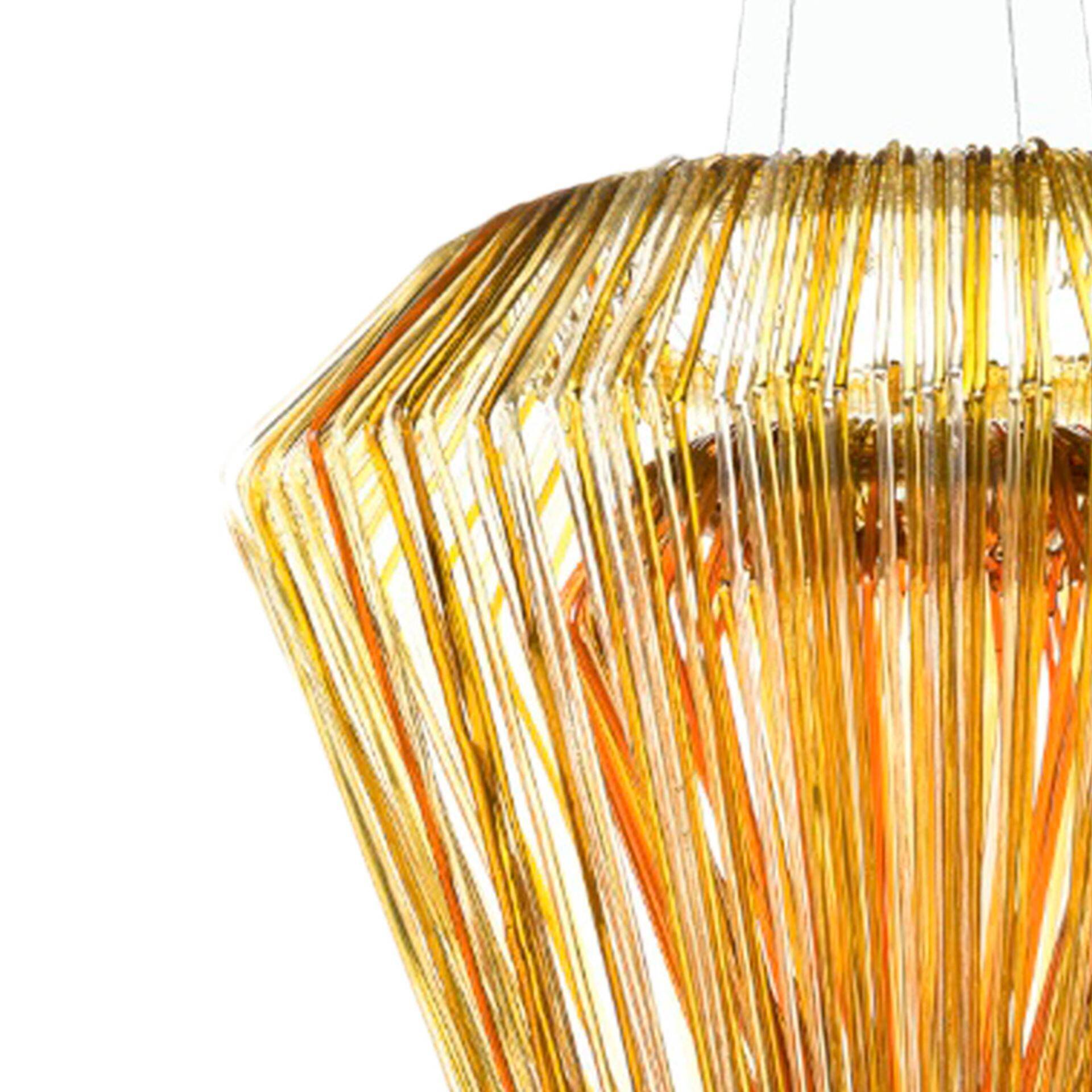 Contemporary Jacopo Foggini Mod Brilli E Gold Methacrylate Italian Chandelier