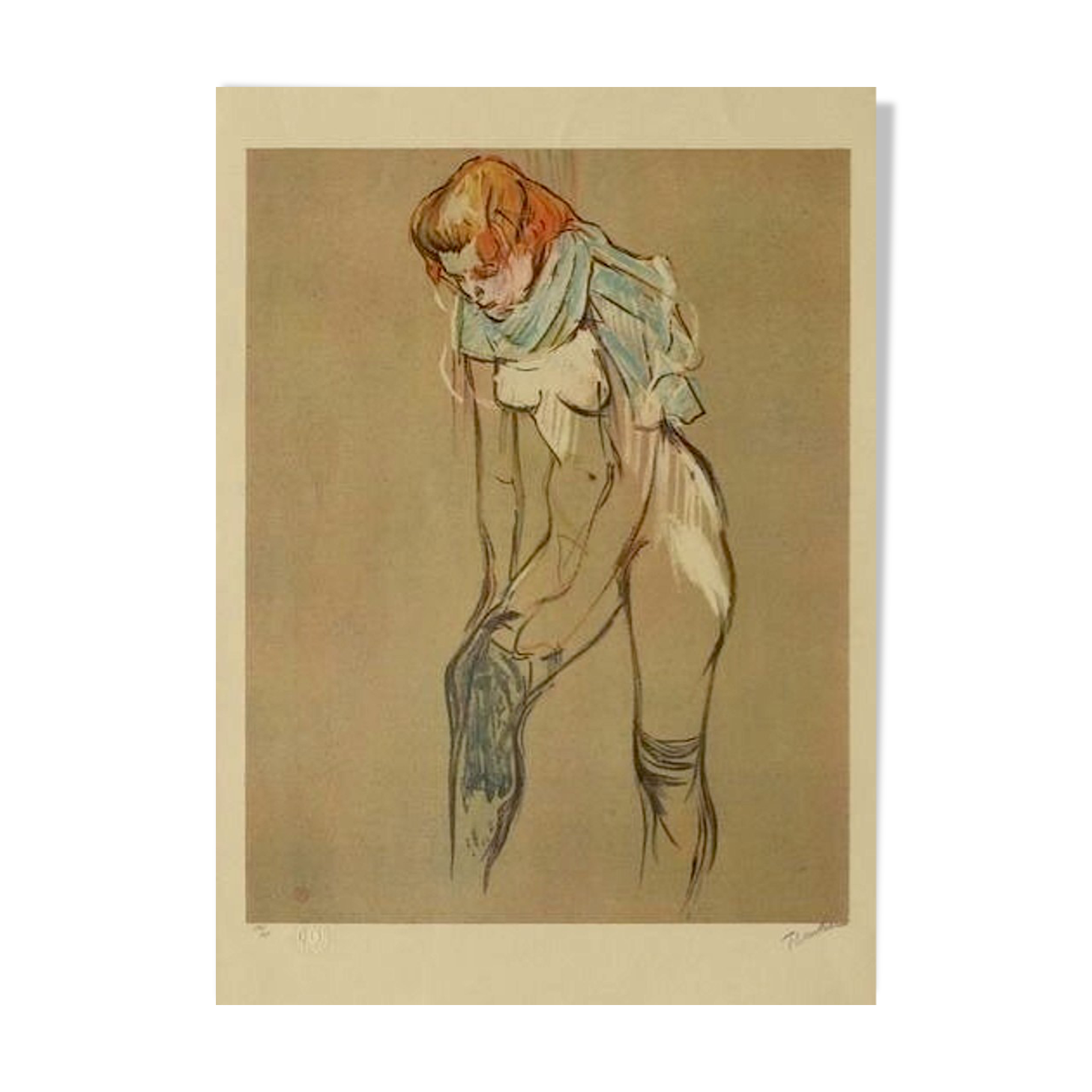 Lithograph museum of Albi Toulouse-Lautrec