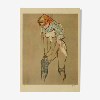 Lithographie musée d'Albi Toulouse-Lautrec