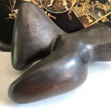 Black Ceramic/Female Nude/signed Tim Orr 1961/Mid century/Vintage