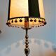Lamp foot bronze tripod candle holder style