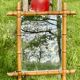 Large format for this type of faux bamboo mirror 70 cm.