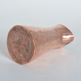 Hammered pink copper pitcher