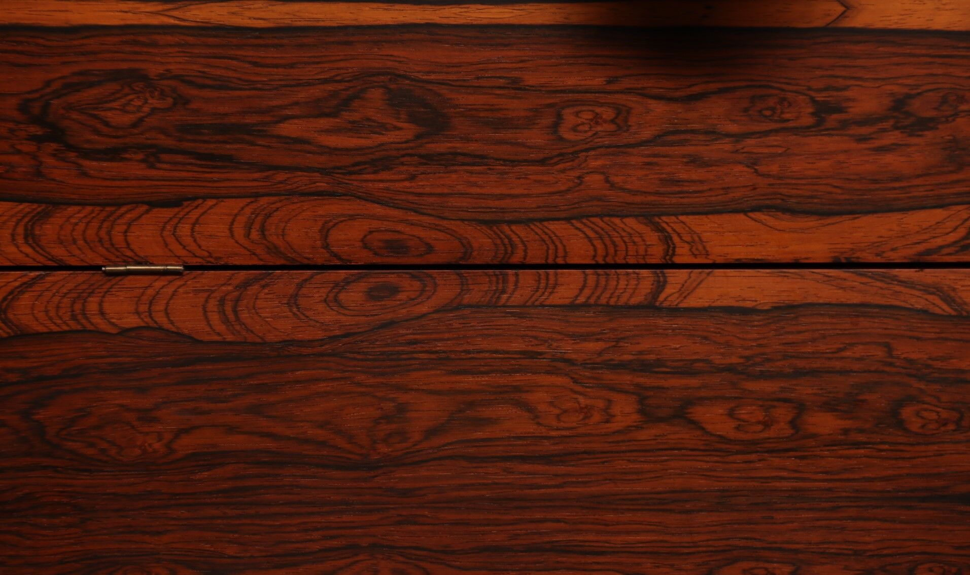 Cube bar in rio-rosewood  designed by Rolf Hesland  for Bruksbo Tegnekontor - Norway - 1960's