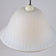 Vintage Pendant Zebra Lamp from Peill & Putzler, 1960s