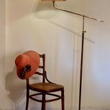 Adjustable reading lamp, brass 50s