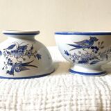 Pair of Moustiers cups