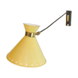 Lamp arm articulated yellow a. Mathieu