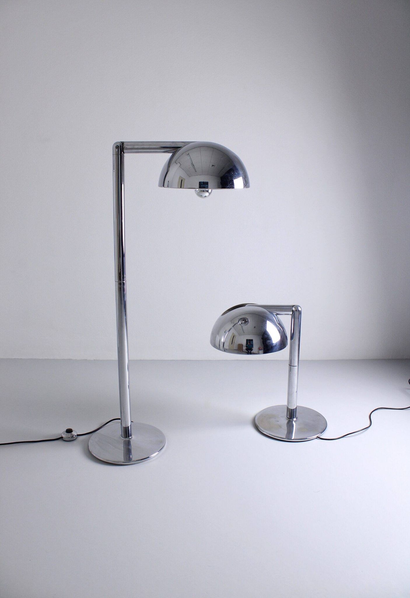 Set of Playmaker lamps by Dal Lago & Sereni for Bilumen, 1970