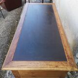 Industrial style oak desk